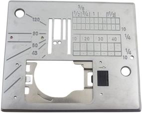 img 1 attached to Janome Straight Stitch Needle Plate for MC6500P & MC6300 Models: Enhanced for SEO