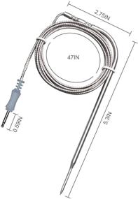 img 3 attached to Inkbird Stainless Replacement IBT 4XP Thermometer