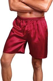 img 3 attached to 🩳 Lus Chic Boxers: The Ultimate Loungewear for Men's Clothing