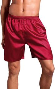 img 2 attached to 🩳 Lus Chic Boxers: The Ultimate Loungewear for Men's Clothing