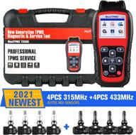 🔧 autel maxitpms ts508k: 2021 новейший инструмент для переучивания tpms с 4 датчиками, активация/переучивание/программирование mx-датчиков и очистка tpms dtc логотип