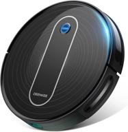 🤖 deenkee robot vacuum cleaner - slim design, powerful 1500pa suction, self-charging, 100 minutes runtime, 6 cleaning modes - ideal for pet hair, carpet, and hard floors логотип