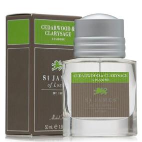 img 1 attached to 🌲 St James of London Cedarwood & Clarysage Cologne: 1.69 oz – Unique Fragrance for Men