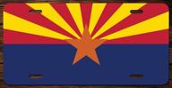 arizona vanity license printed kcfp002 logo