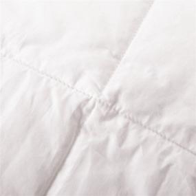 img 1 attached to 🛌 Hans & Alice Queen Size Weighted Blanket with Duvet Cover - 15 lbs