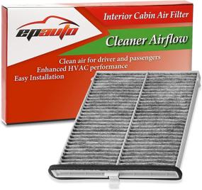 img 2 attached to EPAuto CPJ6X (KD45-61-J6X) Premium Cabin Air Filter: Activated Carbon Replacement for Mazda