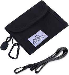 img 4 attached to T CONTACT Wallet Lanyard Zipper Holder Men's Accessories in Wallets, Card Cases & Money Organizers