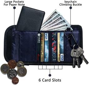 img 3 attached to T CONTACT Wallet Lanyard Zipper Holder Men's Accessories in Wallets, Card Cases & Money Organizers