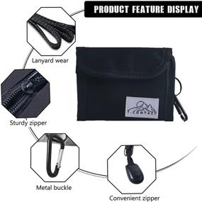 img 2 attached to T CONTACT Wallet Lanyard Zipper Holder Men's Accessories in Wallets, Card Cases & Money Organizers
