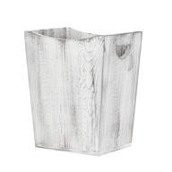 🗑️ mooace wooden trash can: stylish small rustic farmhouse wastebasket for bathroom, office, and bedroom logo