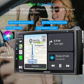 img 3 attached to Двойной стереоприемник CarPlay ABSOSO Receiver