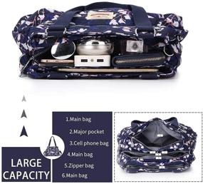 img 1 attached to Waterproof Crossbody Shoulder Messenger Handbag: A Perfect Blend of Style and Functionality for Women's Handbags & Wallets!