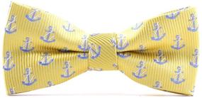 img 4 attached to 👔 Stylish Handmade Pre Tied Patterned Bow Ties for Boys by TAGERWILEN