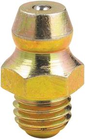 img 3 attached to 🔧 Lumax LX-3007 Gold/Silver ¼”-28 Taper Thread (SAE-LT) Straight 0.54” Long Grease Fittings (Pack of 100): Superior Durability & Wear Protection from Constant Use
