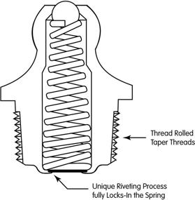 img 2 attached to 🔧 Lumax LX-3007 Gold/Silver ¼”-28 Taper Thread (SAE-LT) Straight 0.54” Long Grease Fittings (Pack of 100): Superior Durability & Wear Protection from Constant Use