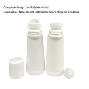 img 3 attached to Disposable Rollerball Leak Proof Containers Thin Waist