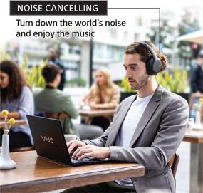 img 3 attached to Experience Unmatched Sound Quality with Sony WHCH710N Noise Cancelling Headphones: Wireless Bluetooth Over the Ear Headset with Mic for Phone-Call, Black