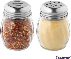 img 2 attached to Stainless Steel Perforated Shakers Dispensers - 6 Ounces