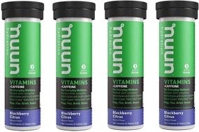 img 4 attached to 💪 Увеличьте свою энергию: Ежедневное питание Nuun Vitamins + Energy - Blackberry Citrus (4 тюбика по 12 таблеток)