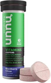 img 3 attached to 💪 Увеличьте свою энергию: Ежедневное питание Nuun Vitamins + Energy - Blackberry Citrus (4 тюбика по 12 таблеток)