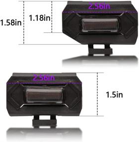 img 1 attached to 2020 2021 Tacoma OEM Grille Raptor LED Light Set - TRD Off Road and Sport Compatible Tacoma Grille Lights