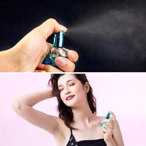 img 3 attached to 💫 ICYANG Colorful Perfume Atomizer with Refillable Design