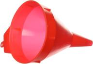 🔴 premium wirthco 32091 funnel king red polyethylene safety funnel - efficient 1 pint capacity for safe transfers logo