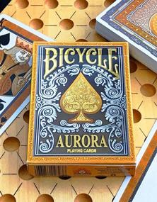 img 1 attached to 🚲 Aurora Bicycle Playing Cards: Experience the Perfect Blend of Style and Quality