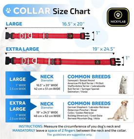 img 2 attached to 🐶 NICKYLAB - Martingale Dog Collar and Leash Set (Bonus) - Ideal for Large and Extra Large Dogs