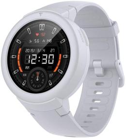 img 4 attached to 🌙 Huami Amazfit Verge Lite Smartwatch - 20-Day Battery Life, 24/7 Heart Rate Monitoring, 1.3 Inch AMOLED Touchscreen IP68, Moonlight White Color