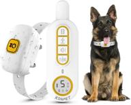 kospet rechargeable dog training collar - remote control, beep,vibration, shock - 3 training modes, 1644ft/548 yard range - waterproof anti barking collar for dogs - small, medium, large breeds logo