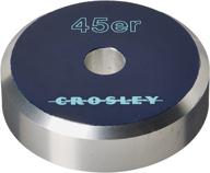 crosley cr9001a-bl aluminum 45 adapter logo