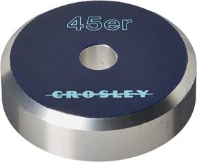 img 2 attached to Crosley CR9001A-BL Алюминиевый адаптер для 45 оборотов