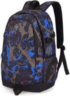 backpack waterproof anti theft ricky h lifestyle logo