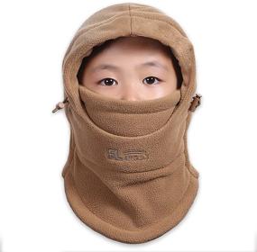 img 3 attached to 🏻 OJSCOS Children's Balaclava: Premium Outdoor Winter Accessories for Boys' Hats & Caps