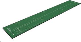 img 2 attached to PuttOut Large Golf Putting Mat: A 144.5 inches x 26.4 inches Putting Delight!