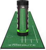 puttout large golf putting mat: a 144.5 inches x 26.4 inches putting delight! логотип