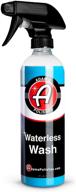 🚗 adam's waterless wash (16oz) - ultimate car cleaning spray for easy detailing: safe, slick & efficient - no hose, soap or foam cannon required! logo