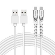 kinps mfi certified lightning cable 10ft （2-pack） logo