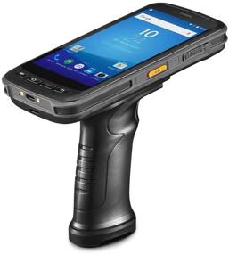 img 4 attached to 📱 Android Handheld Data Terminal Mobile Computer with Zebra 2D PDF417 Barcode Scanner, 3G 4G WiFi BT GPS, and Ergonomic Pistol Grip for Warehouse Inventory Management