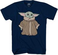 🪐 мальчика baby yoda футболка модного стиля - звездные войны классическая футболка - дарт вейдер, c3po, штурмовик и малыш йода логотип