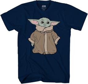 img 4 attached to 🪐 Мальчика Baby Yoda футболка модного стиля - звездные войны классическая футболка - Дарт Вейдер, C3PO, Штурмовик и Малыш Йода