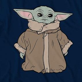 img 3 attached to 🪐 Мальчика Baby Yoda футболка модного стиля - звездные войны классическая футболка - Дарт Вейдер, C3PO, Штурмовик и Малыш Йода