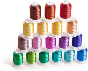 img 1 attached to Enhance Your Embroidery with 18 Metallic Machine Threads + Thread Nets