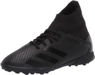 adidas predator sneaker black solid men's shoes for athletic logo