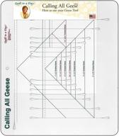 quilt day ruler: the ultimate quiltinaday ruler for geese sewing logo