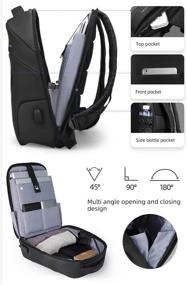 img 1 attached to 🎒 Shield your Laptop with the Waterproof Backpack Raincoat for Hassle-Free Travel