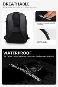 img 3 attached to 🎒 Shield your Laptop with the Waterproof Backpack Raincoat for Hassle-Free Travel