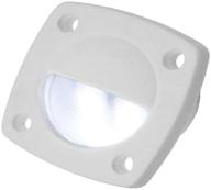 🛥️ enhance your boating experience with sea dog 401321-1 delrin led utility light - white with brilliant white light logo