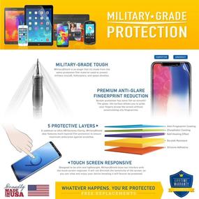 img 3 attached to 📱 Превосходный защитный экран ArmorSuit MilitaryShield для Samsung Galaxy S21 Ultra (6,8-ДЮЙМА) - удобен для чехлов, противоуплывительный, прозрачная пленка